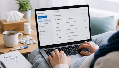 Les règles liées à la consultation des emails professionnels durant un arrêt maladie